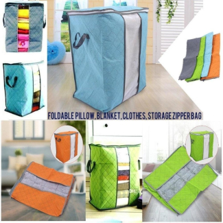 Storage Folding Laundry Bag - Green, Spacious and Foldable for Home and Travel Price in Pakistan | LAPTAB