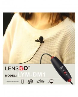 Lensgo LYM DM1 Compact On-Camera Microphone for Canon, Nikon, Smartphones, Camcorders Price in Pakistan | LAPTAB