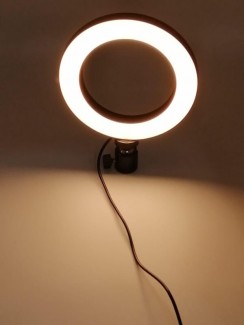 Original Semi Professional Small Ring Light with 10-Level Brightness and USB Port Price in Pakistan | LAPTAB