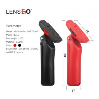 LENSGO Multi-function Mini Tripod Stand with 1/4