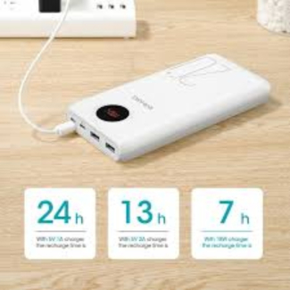 ROMOSS Horus HO20 20000mAh Power Bank with LED Display Dual USB Fast Charger Price in Pakistan | LAPTAB