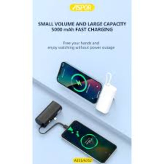 Aspor Powerbank A353 6000mAh Portable Charger with Auto Current Adjustment and LED Indicators Price in Pakistan | LAPTAB