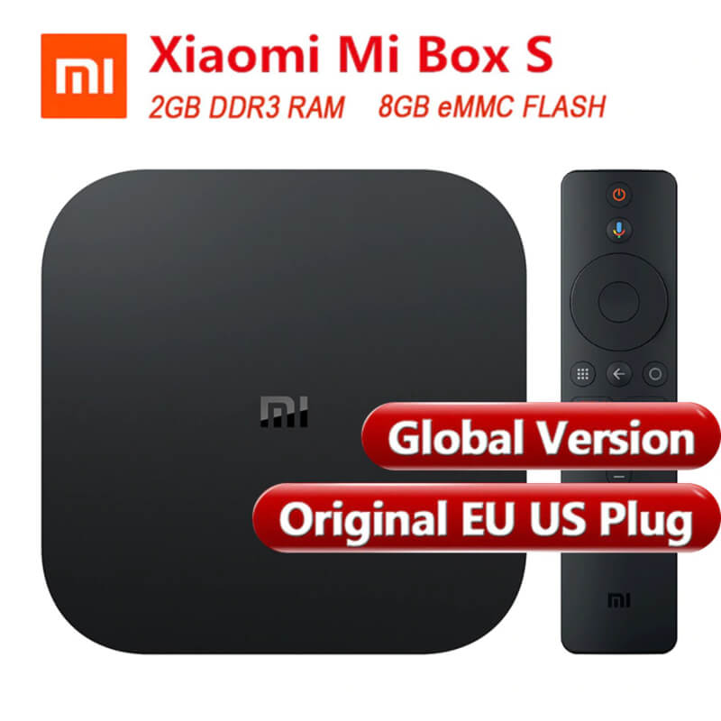 Xiaomi Mi Box S Smart TV Box Android 8.1, 2GB RAM, 8GB Storage, 4K HDR, Dolby Audio Price in Pakistan | LAPTAB