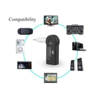 EARLDOM M6 Car Bluetooth Adapter with Handsfree Call, 3.5mm Jack, 6-Hour Battery Price in Pakistan | LAPTAB