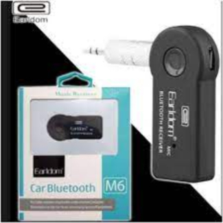 EARLDOM M6 Car Bluetooth Adapter with Handsfree Call, 3.5mm Jack, 6-Hour Battery Price in Pakistan | LAPTAB