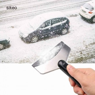Portable Winter Car Windshield Snow Scraper with Stainless Steel Blade and Curved Handle Price in Pakistan | LAPTAB