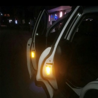 4PCS Super Car Door Open Reflective Stickers with 3M Adhesive for Safety Price in Pakistan | LAPTAB