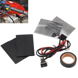 Heated Handlebar Grips Kit Pads for 12V Motorcycles with Adhesive and Wires Price in Pakistan | LAPTAB