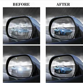 2 Pack Oval Car Rearview Mirror Protective Film Waterproof Anti-Glare Anti-Fog Price in Pakistan | LAPTAB