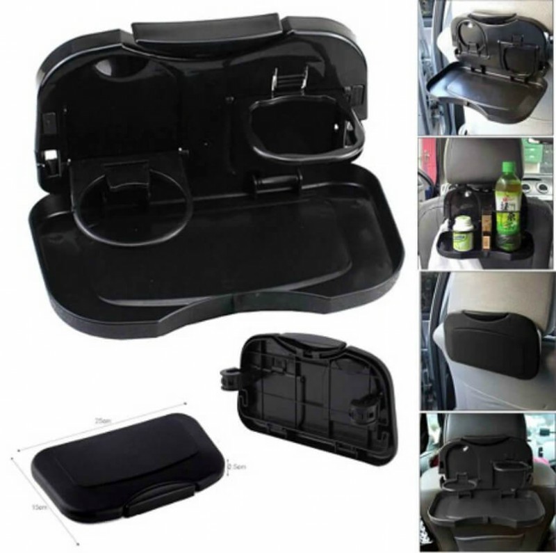 Folding Auto Car Back Seat Table Tray for Drinks and Food, Easy Install Price in Pakistan | LAPTAB