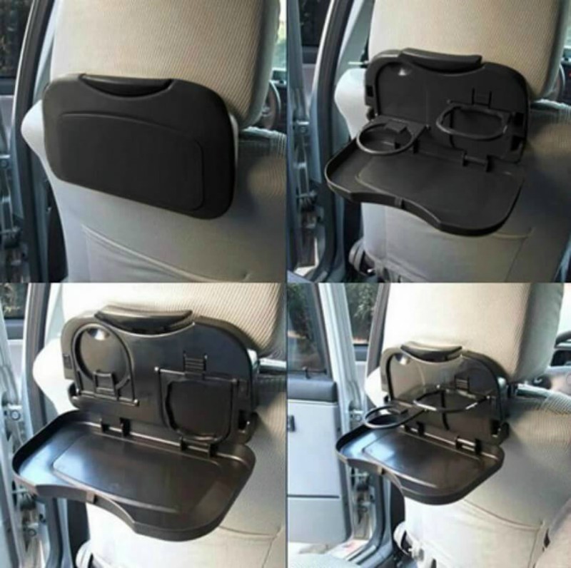 Folding Auto Car Back Seat Table Tray for Drinks and Food, Easy Install Price in Pakistan | LAPTAB