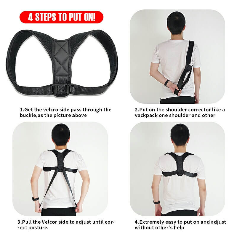 Back Posture Corrector Belt for Shoulder, Spine, and Upper Back Alignment Price in Pakistan | LAPTAB