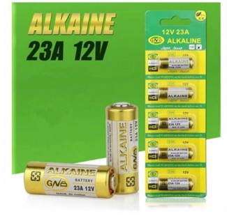 5 Pcs 23A 12V Dry Alkaline Batteries for Toys, Clocks, Alarms, and More