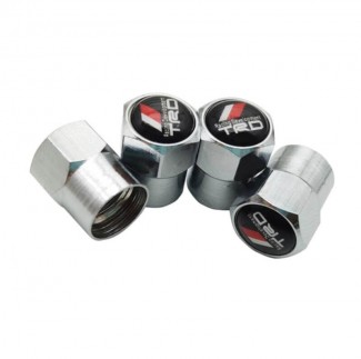 Valve Stem Cap Cover Set of 4 with TRD Racing Logo, Corrosion Resistant Price in Pakistan | LAPTAB