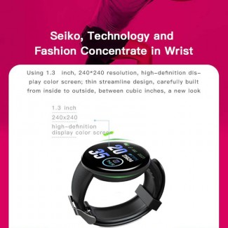 D18 Fitness Bracelet Smart Band with Heart Rate, Blood Pressure, Sleep, and Activity Tracking Price in Pakistan | LAPTAB