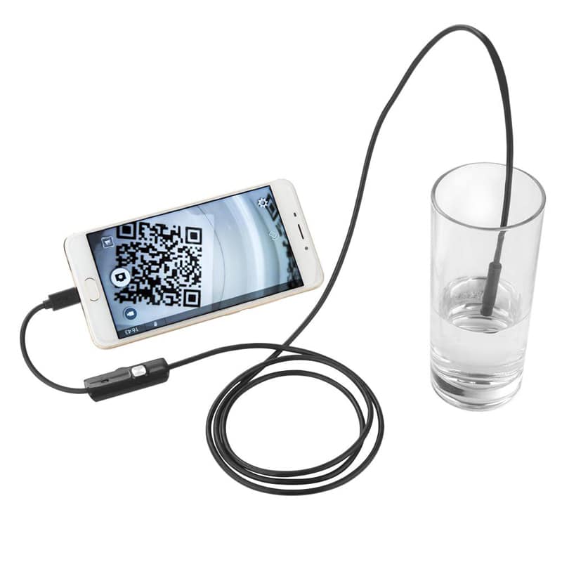 11.5 Feet Waterproof Endoscope Camera with 6 LED Lights for Android and PC Price in Pakistan | LAPTAB