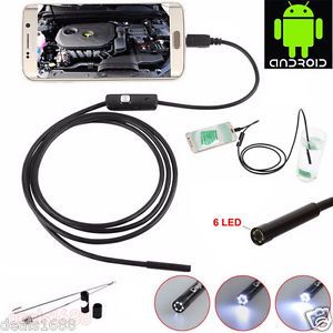 11.5 Feet Waterproof Endoscope Camera with 6 LED Lights for Android and PC Price in Pakistan | LAPTAB