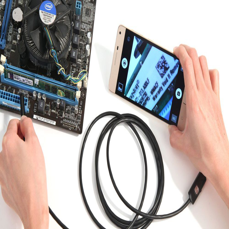 11.5 Feet Waterproof Endoscope Camera with 6 LED Lights for Android and PC Price in Pakistan | LAPTAB