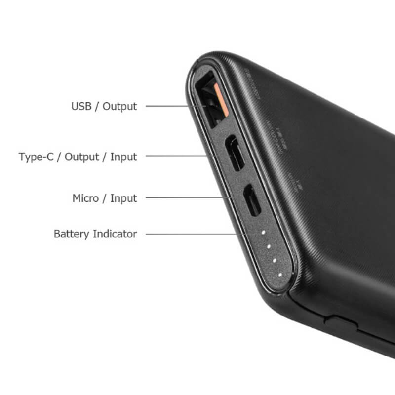 Baseus Bipow 10000mAh Power Bank with Power Delivery Fast Charging and Dual-Port Recharge Price in Pakistan | LAPTAB