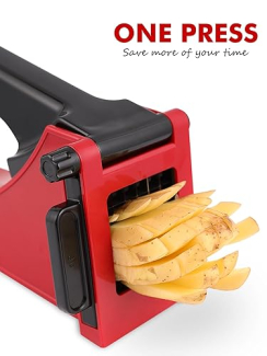 Stainless Steel French Fries Cutter with Long Handle and Sharp Blades, Dishwasher Safe Price in Pakistan | LAPTAB