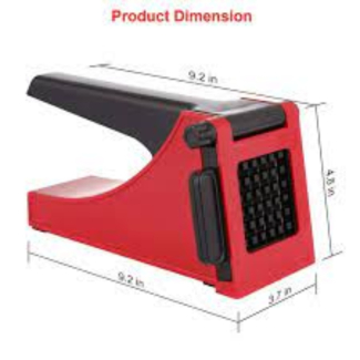 Stainless Steel French Fries Cutter with Long Handle and Sharp Blades, Dishwasher Safe Price in Pakistan | LAPTAB