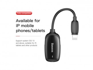 Baseus L51 3-in-1 iP Male to Dual iP & 3.5mm Female Adapter for Apple Devices Price in Pakistan | LAPTAB