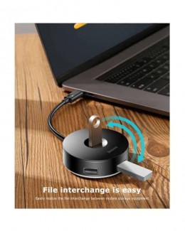 Baseus Type-C HUB Adapter with 3 USB 2.0 Ports and 1 USB 3.0 Port, Portable Price in Pakistan | LAPTAB