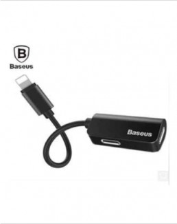 Baseus L37 8-Pin Male to Dual 8-Pin Female Adapter for Charging and Audio Price in Pakistan | LAPTAB
