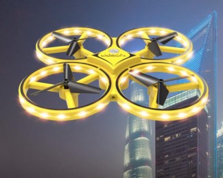 Gravity Sensor Watch Remote Control Drone with Infrared Obstacle Avoidance and Night Lights Price in Pakistan | LAPTAB