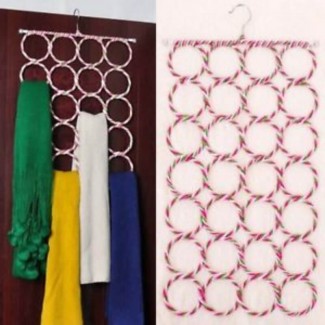 Super Z Outlet 28-Slot Scarf and Tie Organizer Holder for Closet Storage Price in Pakistan | LAPTAB