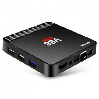 Smart Box V88 Piano Quad Core Android TV Box 4GB RAM 16GB Storage USB 3.0 Price in Pakistan | LAPTAB