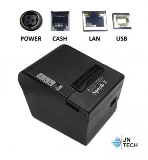 Speed-X 200 Plus Thermal Receipt Printer USB and LAN, 300mm/s Printing Speed Price in Pakistan | LAPTAB