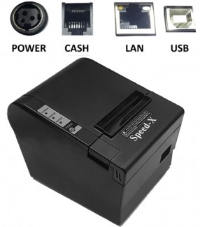 Speed-X 200 Plus Thermal Receipt Printer USB+LAN