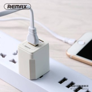 Remax RP-U28II Elite Dual Port Charger with Micro USB Cable, Fireproof Material Price in Pakistan | LAPTAB