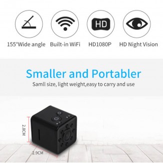 SQ13 HD 1080P Car DVR Camera with 3MP, Night Vision, 155? Wide-Angle, WiFi App Control Price in Pakistan | LAPTAB