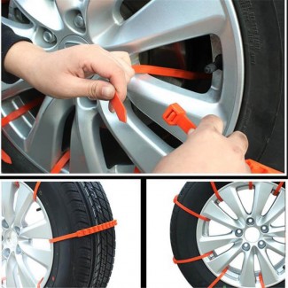 10Pcs Car Truck Anti-Skid Snow Chains for Winter Traction on Snow, Ice, Mud Price in Pakistan | LAPTAB