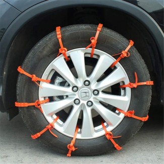10Pcs Car Truck Anti-Skid Snow Chains for Winter Traction on Snow, Ice, Mud Price in Pakistan | LAPTAB