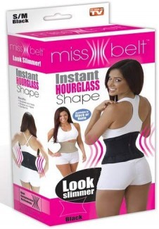 Women's Miss Belt Instant Shaper with Dual Compression for Waist Slimming and Back Support Price in Pakistan | LAPTAB
