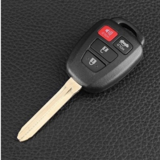 4 Buttons Remote Car Key Shell Case Fob Replacement, Durable Plastic, No Internal Remote Included Price in Pakistan | LAPTAB