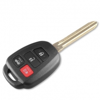 4 Buttons Remote Car Key Shell Case Fob Replacement, Durable Plastic, No Internal Remote Included Price in Pakistan | LAPTAB
