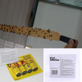 4 Rolls Sticky Fly Paper Trap for Flying Insects, Safe and Eco-Friendly Price in Pakistan | LAPTAB