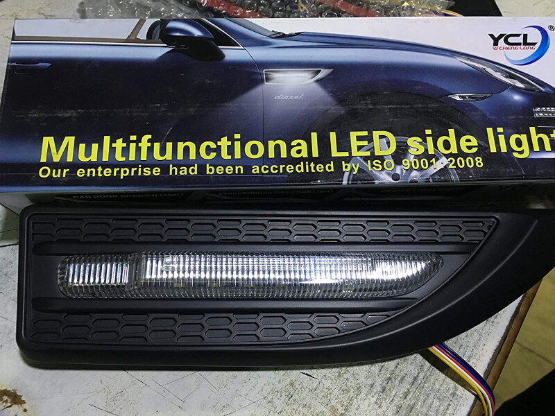 Car Multifunctional LED Side Light with Automatic Door Shadow and Indicator Safety Features