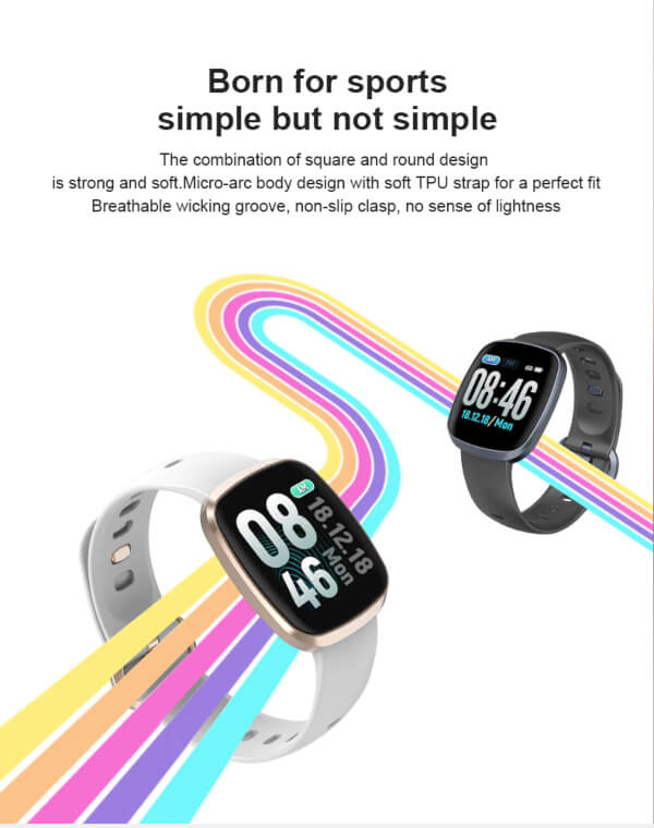 GT103 Waterproof Sports Smart mobile Watch