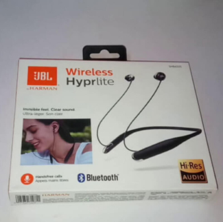 JBL Wireless Hyperlite Headphones with Heavy Bass, Comfortable Fit for Smartphones