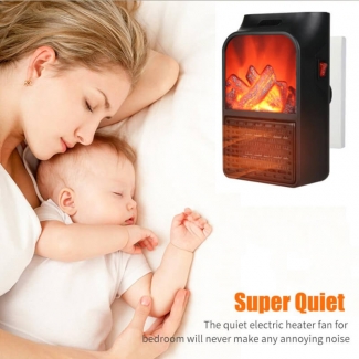 900W Electric Flame Heater with LED Display, Remote Control, Auto Shut-Off, 2 Speeds Price in Pakistan | LAPTAB