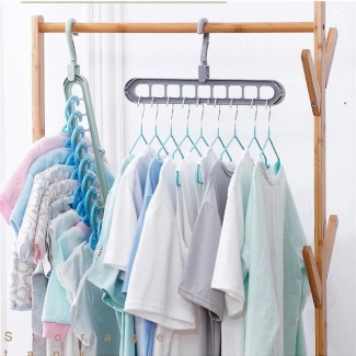 Buy Space Saving Plastic Storage Clothes Hangers - Best Price in Pakistan  (May, 2022) | Laptab
