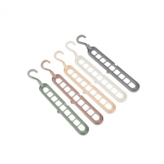 Space Saving Plastic Clothes Hanger with 9 Holes for Efficient Closet Organization Price in Pakistan | LAPTAB