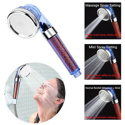 Ionic Shower Head Filter with Bioactive Mineral Balls, Chlorine Removal, Water Saving, and Increased Pressure, G1/2 Standard Price in Pakistan | LAPTAB