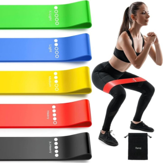 Fitness Resistance Bands Loop Set for Women and Men ? Durable Mini Bands for Training, Recovery, and Rehab Price in Pakistan | LAPTAB