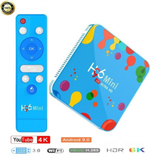 H96 Mini 4GB+32GB OS 9.0 6K Resolution Smart Android Tv Box